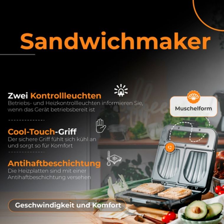 Adler, opiekacz do kanapek