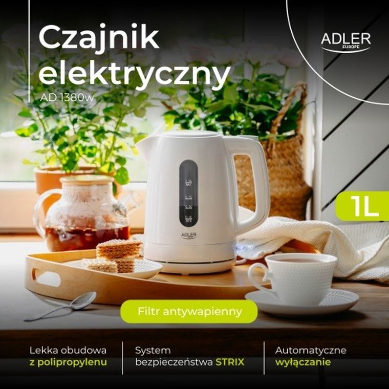 Adler, Strix, czajnik elektryczny, 1l