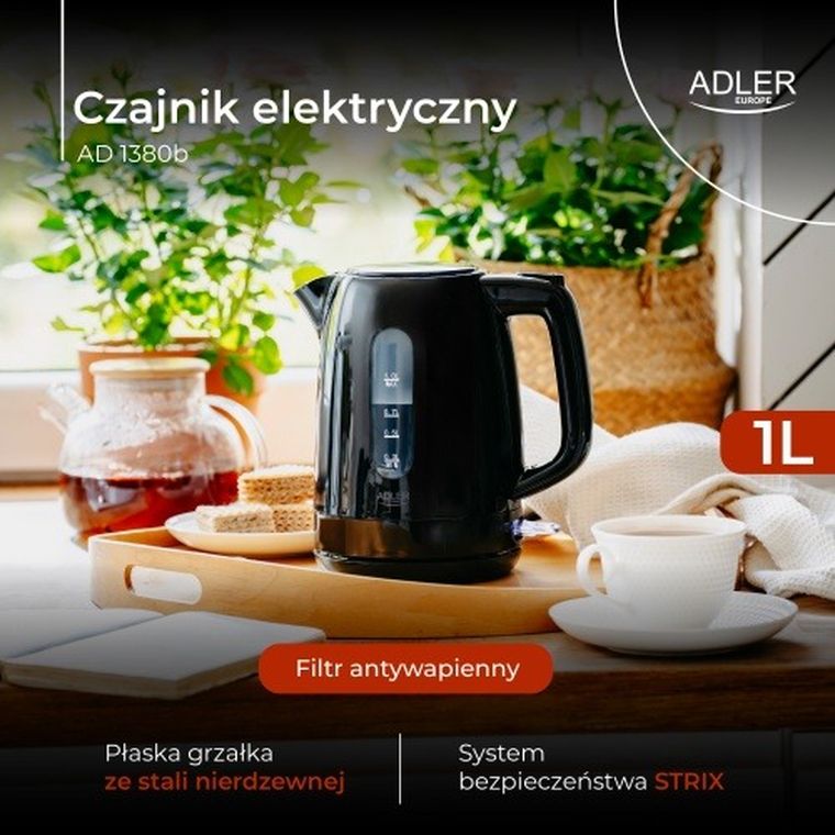 Adler, Strix, czajnik elektryczny, 1l
