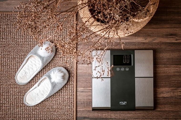 Adler, waga łazienkowa z analizatorem, AD 8165