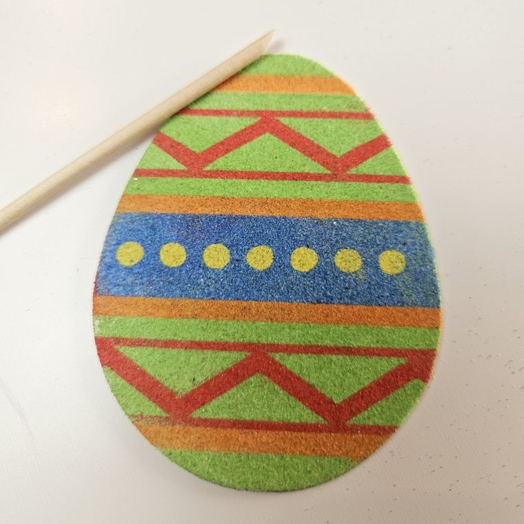 Alexander, Sand Art, Piaskowe Malowanki, Kurczaczek