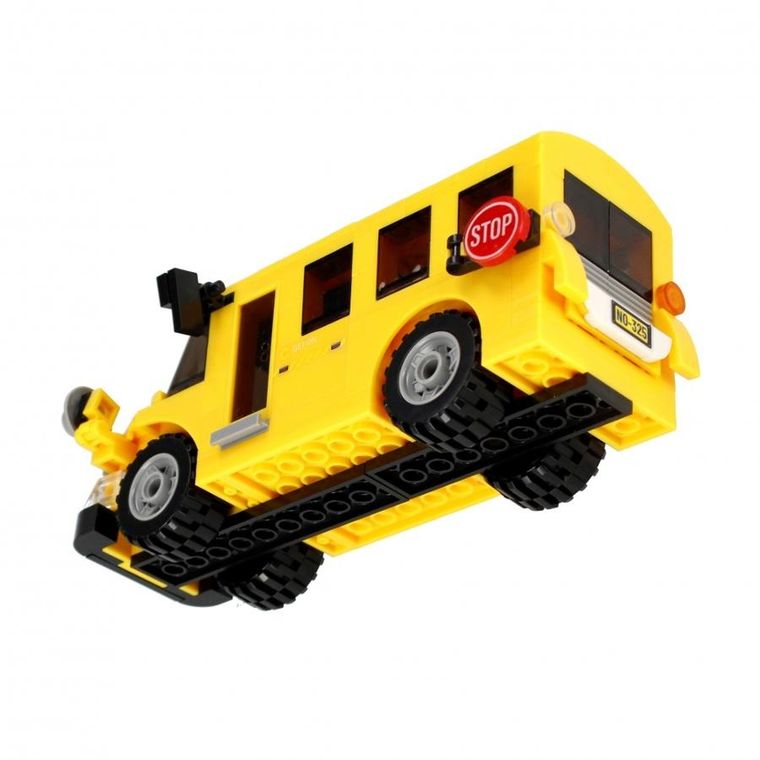 Alleblox, City, Bus, klocki konstrukcyjne, 242 elementów