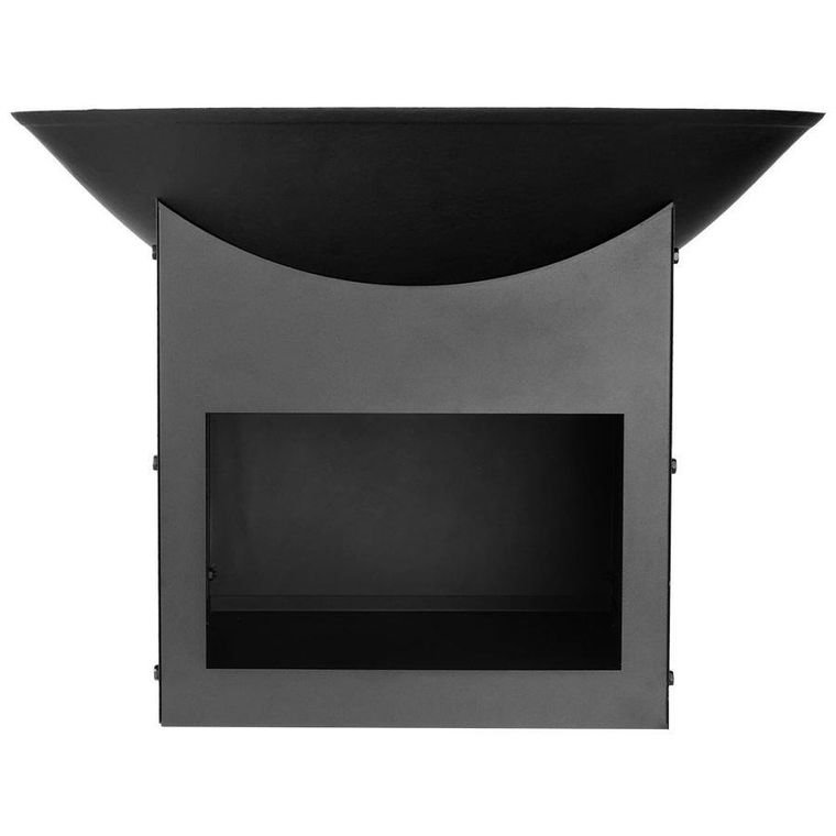 Ambiance, palenisko ogrodowe metalowe czarne, 56-41 cm