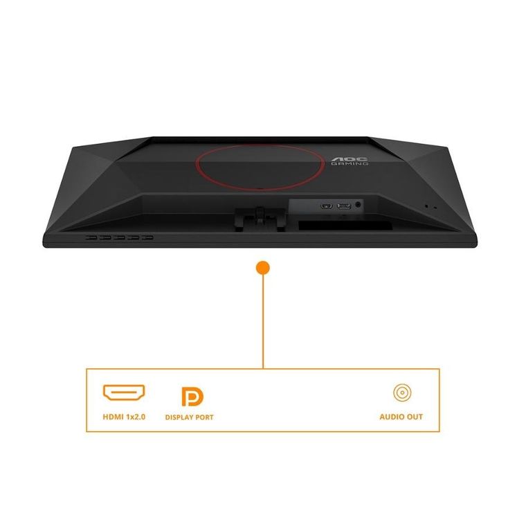 Aoc, monitor, 24.5", 25G42E, 180Hz, Fast IPS, HDMI, DP