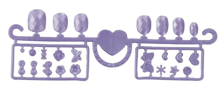 Aquabeads, Jednorożce, Nail Studio, zestaw kreatywny do stylizacji paznokci, 35051