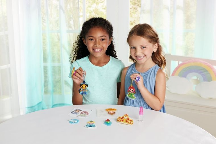 Aquabeads, Księżniczki Disneya, Błyszczące księżniczki, koraliki wodne, zestaw startowy, 800 elementów, 31997