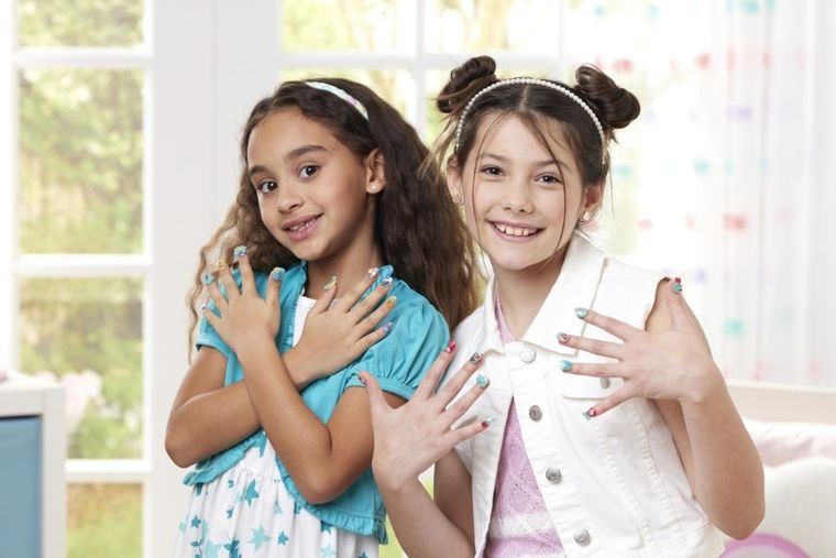 Aquabeads, Księżniczki Disneya, Nail Studio, zestaw kreatywny do stylizacji paznokci, 35071