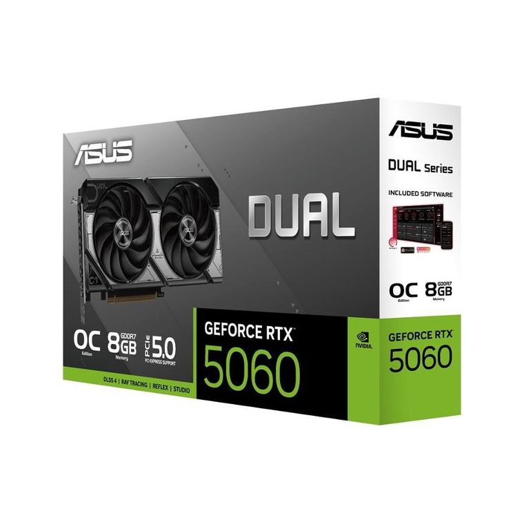 Asus, karta graficzna, DUAL RTX 5060 8GB OC