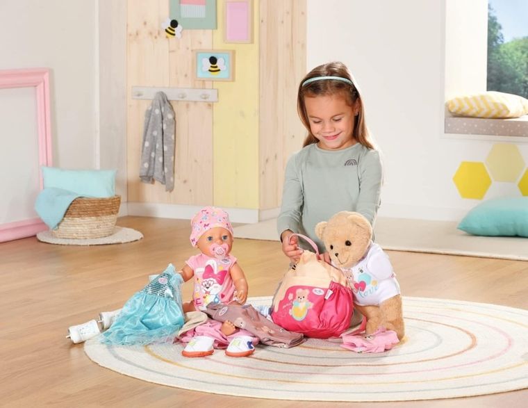 Baby Born, plecak na misia