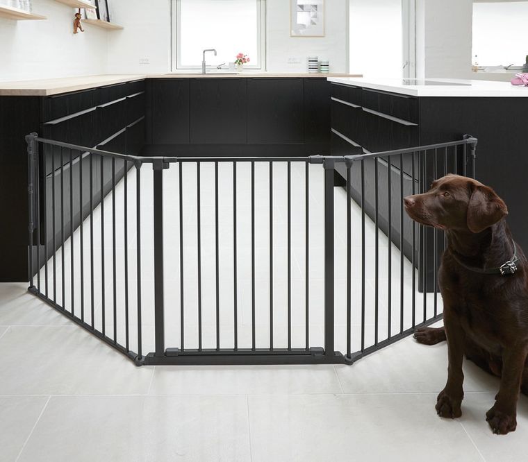 Baby Dan, Flex L, bramka ochronna, czarny