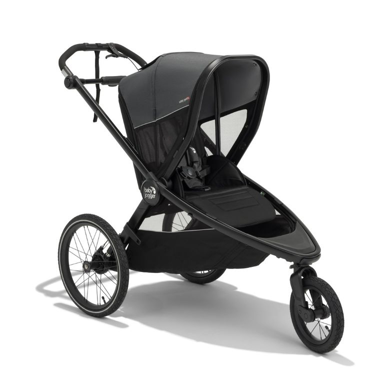 Baby Jogger, City Prix, wózek crossover, przyczepka rowerowa, Ambition Black