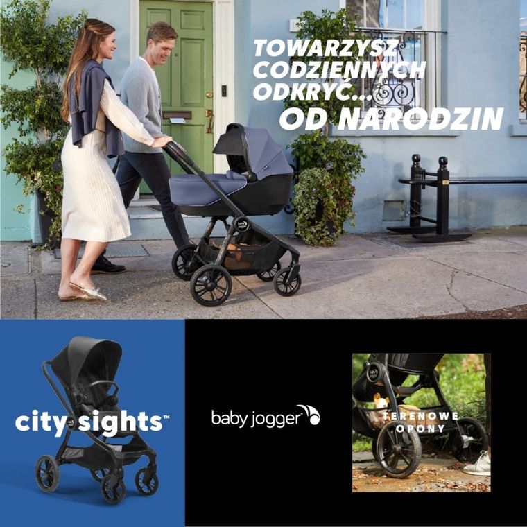Baby Jogger, City Sights, wózek spacerowy, Commuter