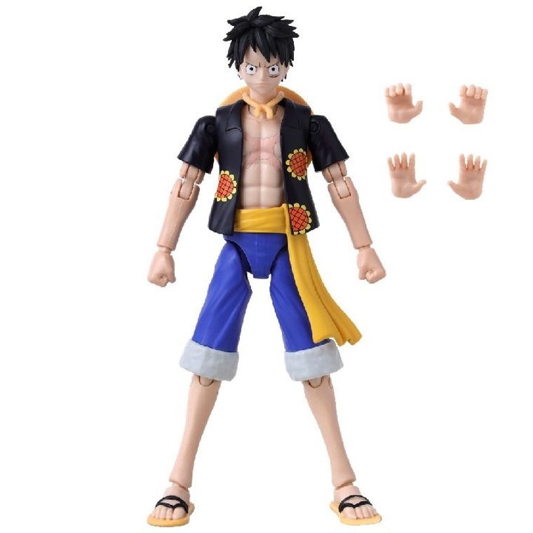 Bandai, Anime Heroes, One Piece, Monkey D. Luffy Dressrosa, figurka kolekcjonerska