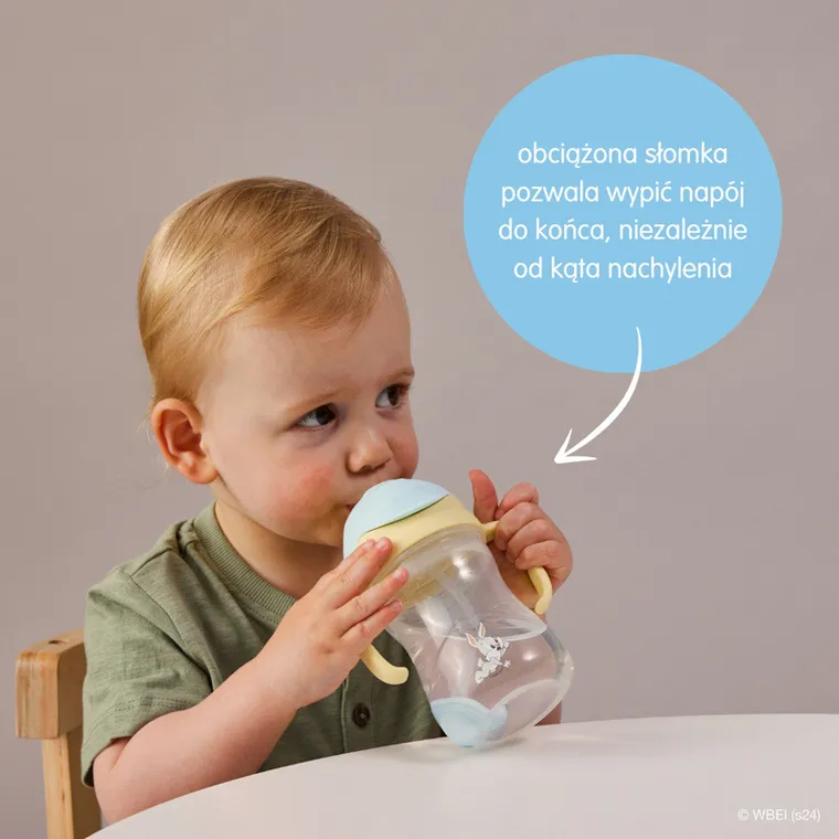 b.box, Looney Tunes, bidon ze słomką, 240 ml