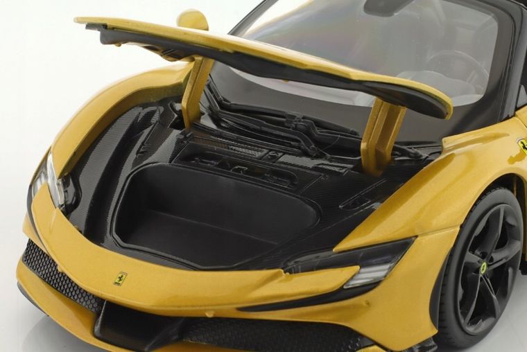 Bburago, Ferrari SF90 Spider, model pojazdu, gold