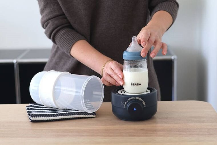 Beaba, Babymilk Second, podgrzewacz i sterylizator parowy, 2w1, night blue