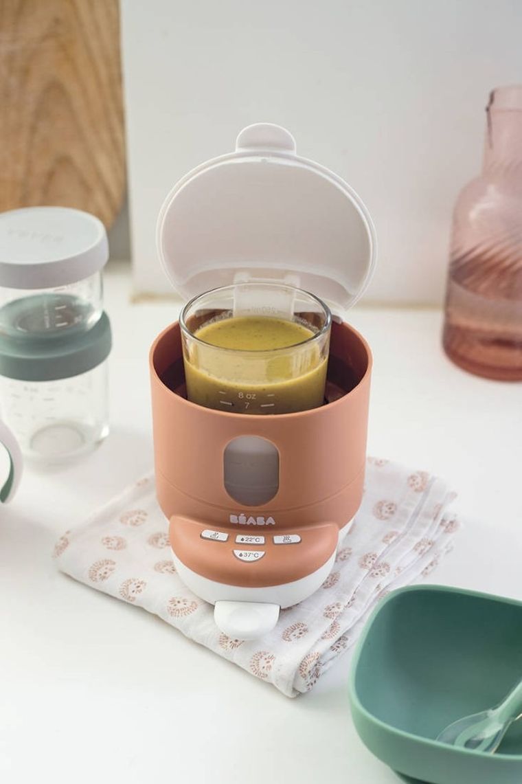 Beaba, Bib'expresso, ekspres do mleka 2w1, terracota limited edition