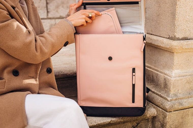 Beaba, Oslo, plecak dla rodzica, do wózka, Vintage Rose