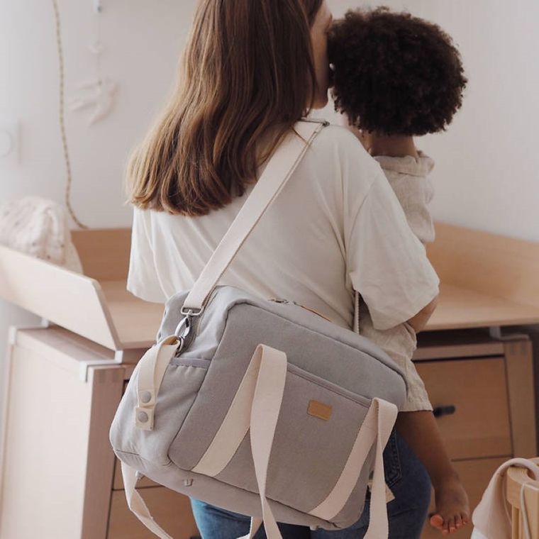 Beaba, Paris, torba dla mamy, Pearl grey