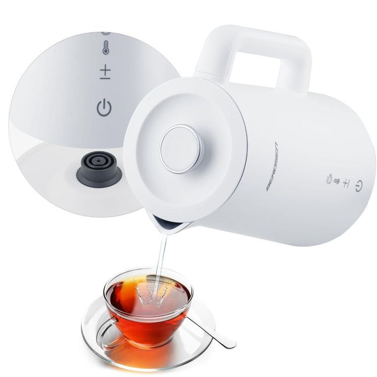 Berdsen, czajnik elektryczny, biały, 1,7l