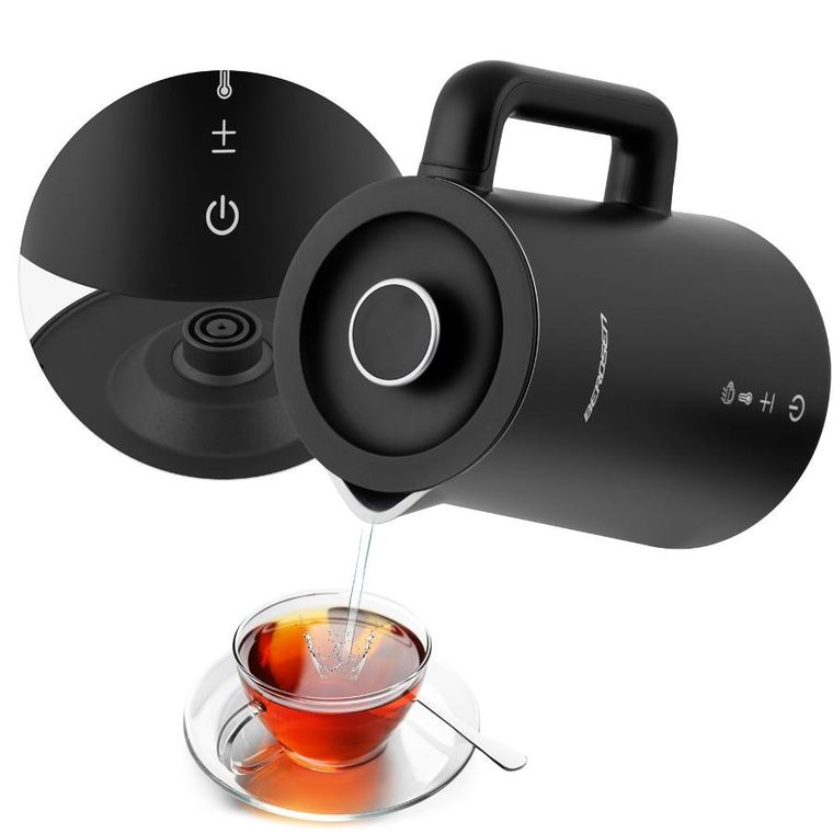 Berdsen, czajnik elektryczny, czarny, 1,7l, BD-709