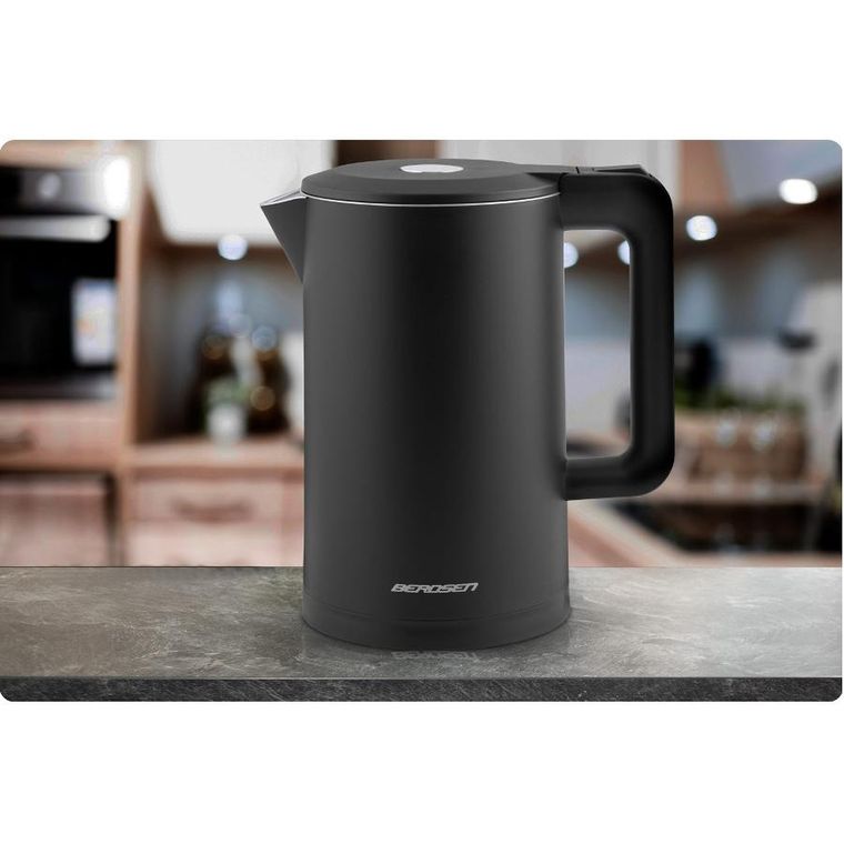 Berdsen, czajnik elektryczny, czarny, 1,7l, BD-710