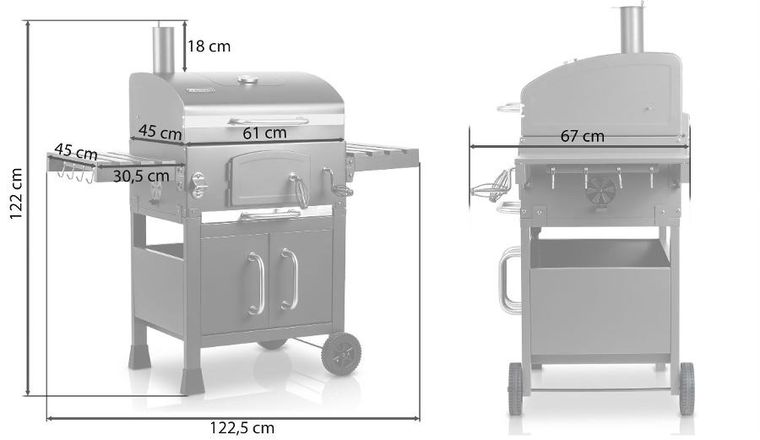 Berdsen, grill węglowy