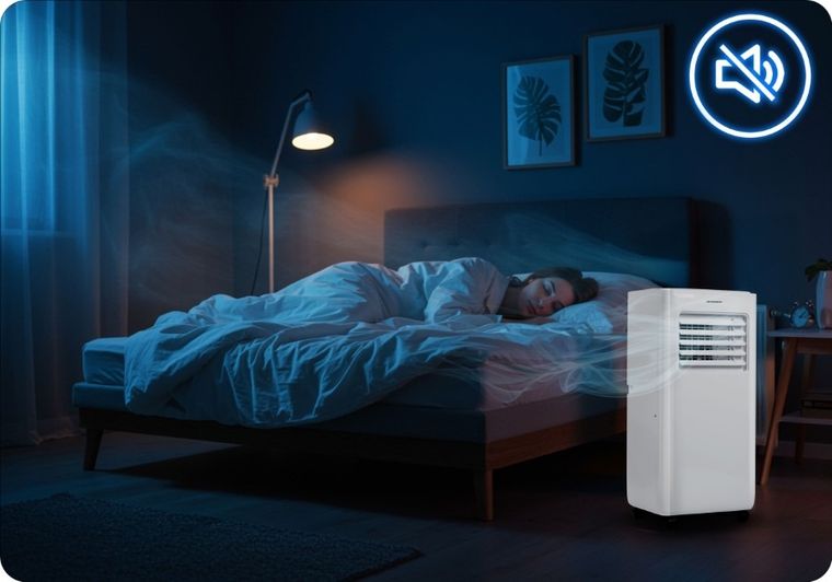 Berdsen, klimatyzator przenośny, 10000 BTU, BD-580