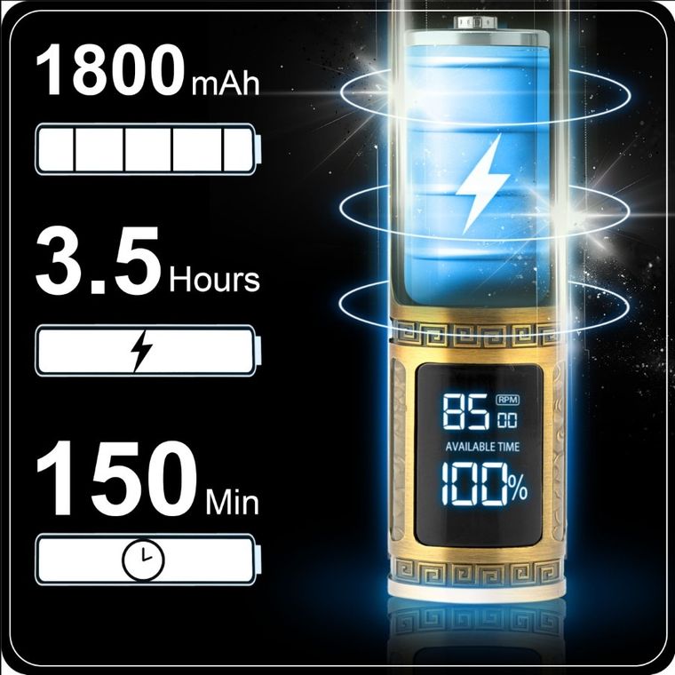 Berdsen, Lew, maszynka do strzyżenia włosów, złota, BD-261