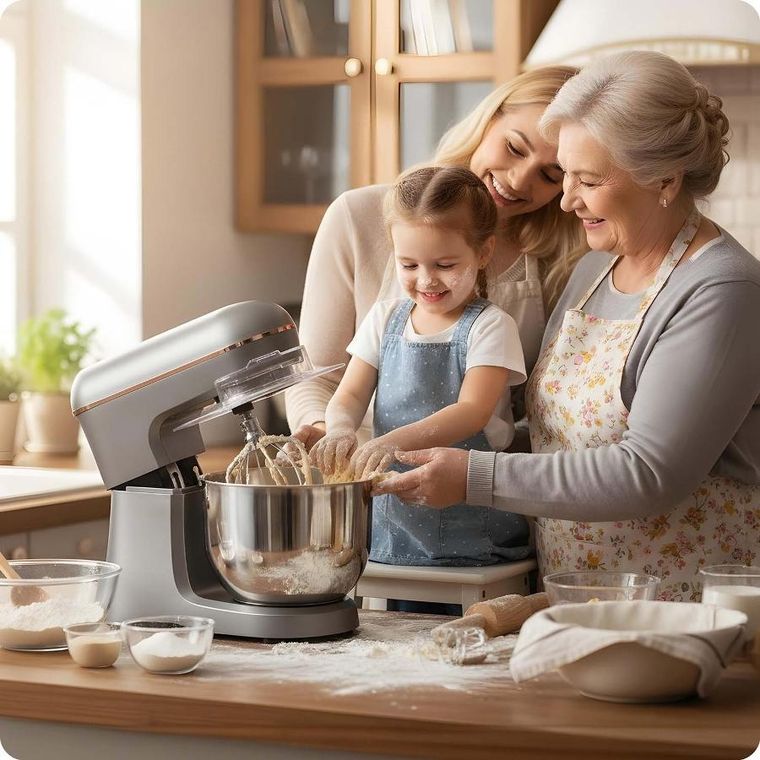 Berdsen, robot kuchenny, planetarny mikser 3w1, 6l, 1400W, BD-756