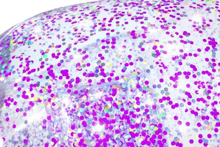 Bestway, fotel dmuchany z brokatem