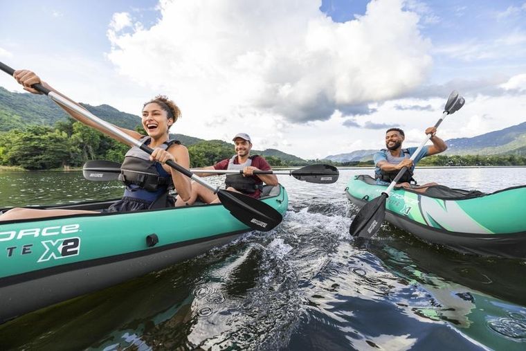 Bestway, kajak dmuchany, dwuosobowy, 330-86 cm