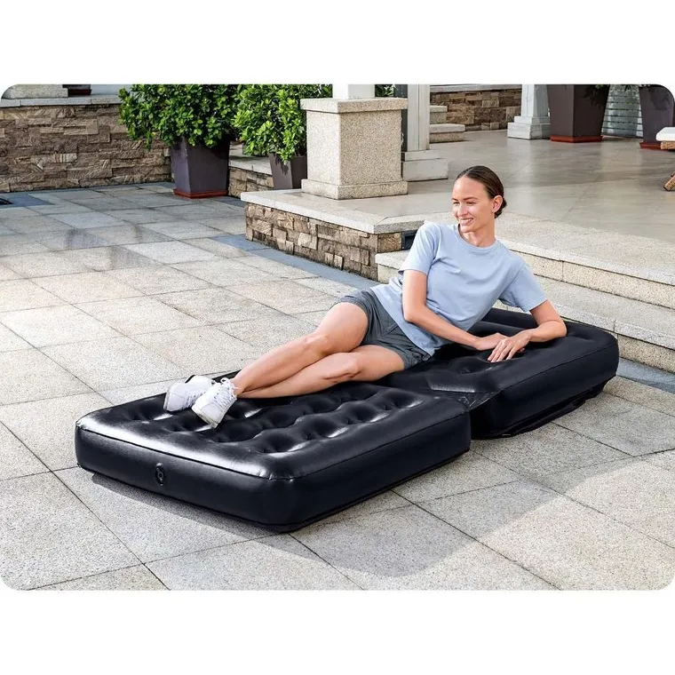 Bestway, materac, fotel i łóżko dmuchane, 191-97-64 cm