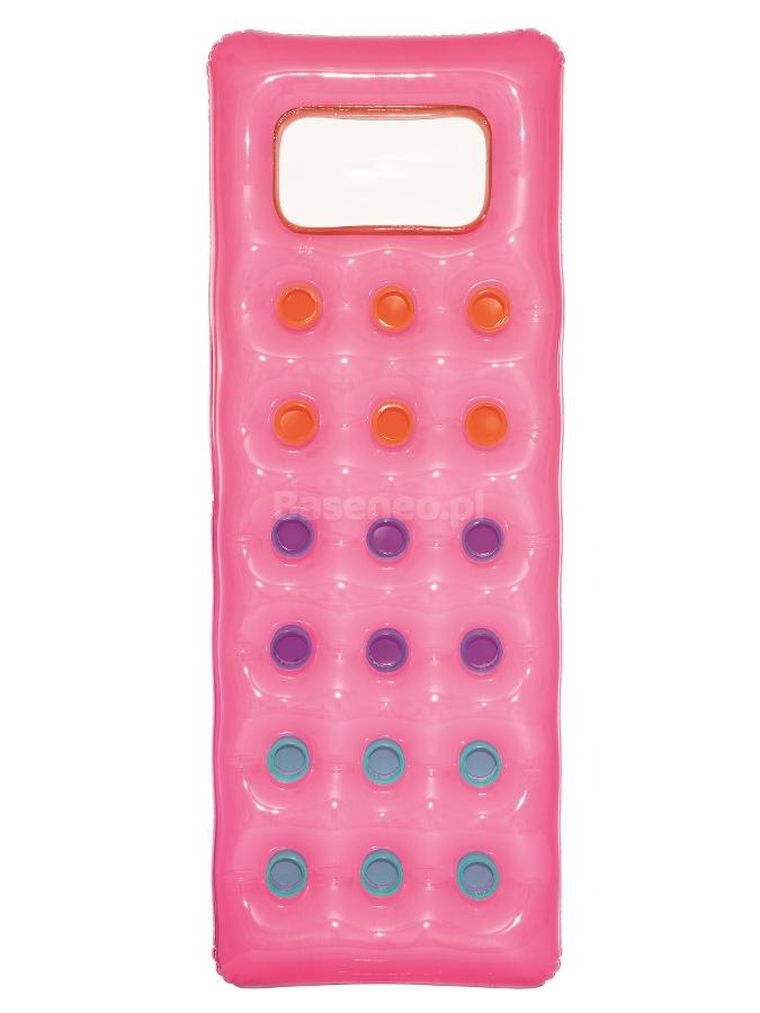 Bestway, materac plażowy z okienkiem, przeźroczysty, 188-71 cm