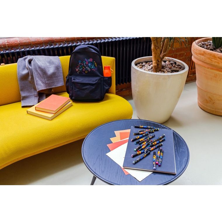 Bic, Intensity Classic Paint, markery akrylowe, czarne, 12 szt.