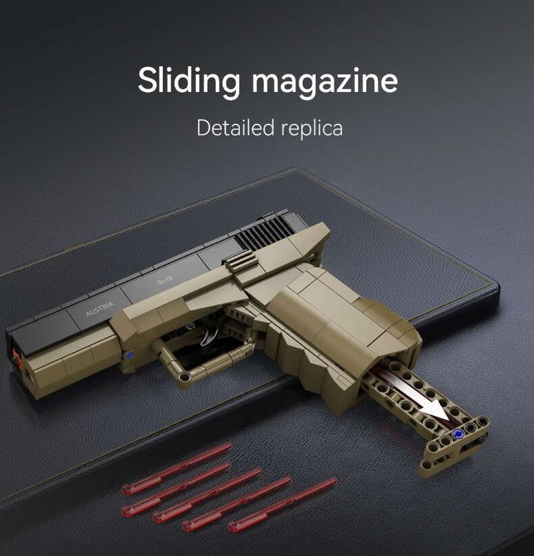 Cada, 17 Pistol, 5 naboi, 338 elementów