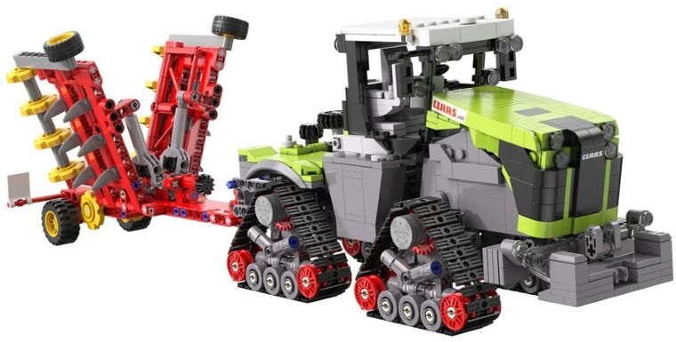 Cada, ciągnik rolniczy Claas Xerion 5000 Trac TS, 1:32, 1336 elementów
