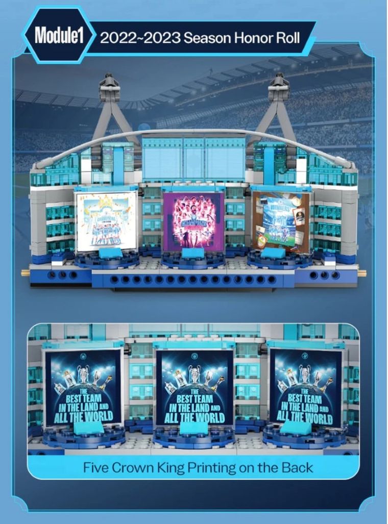 Cada, Etihad Stadium Manchester City, klocki konstrukcyjne, 4473 elementów