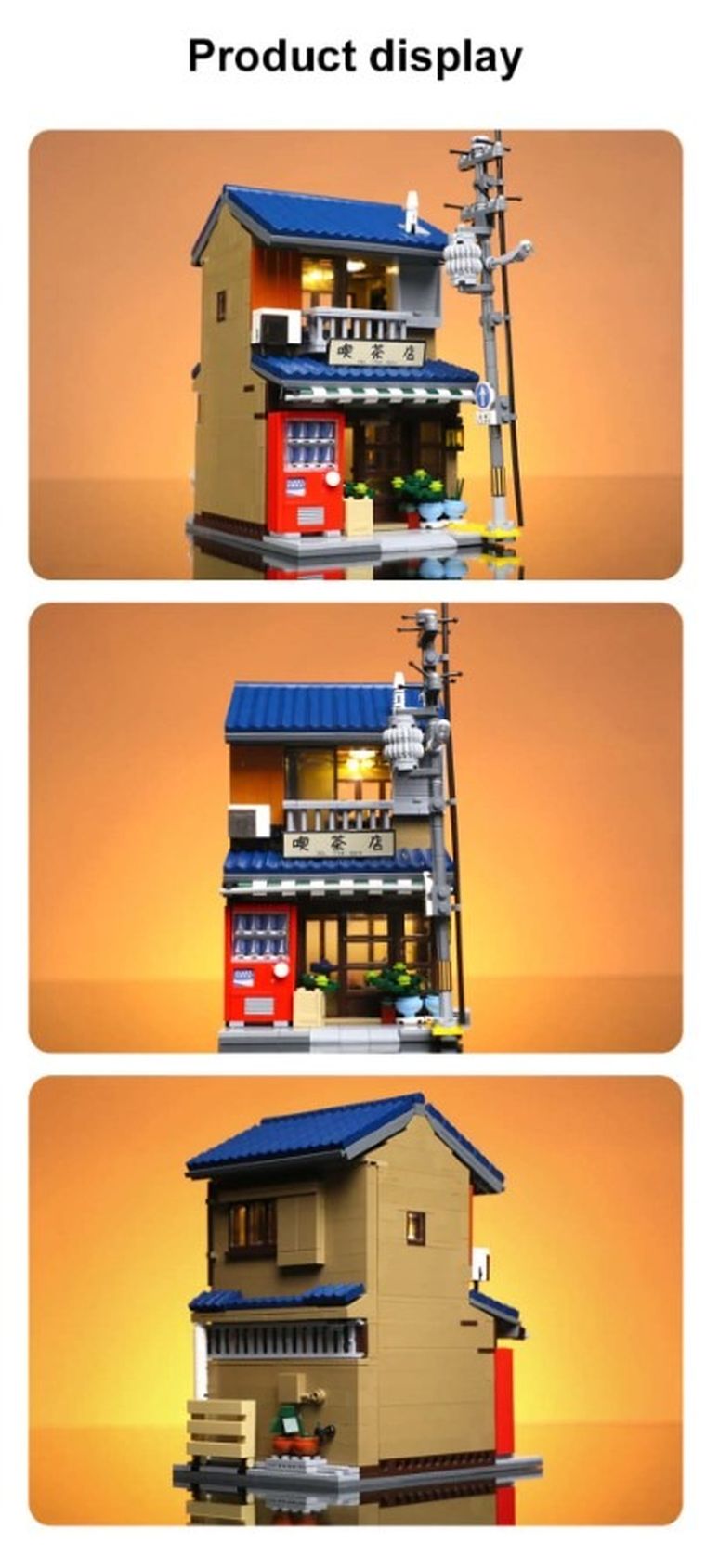 Cada, Japońska Herbaciarnia, klocki konstrukcyjne, 1200 elementów