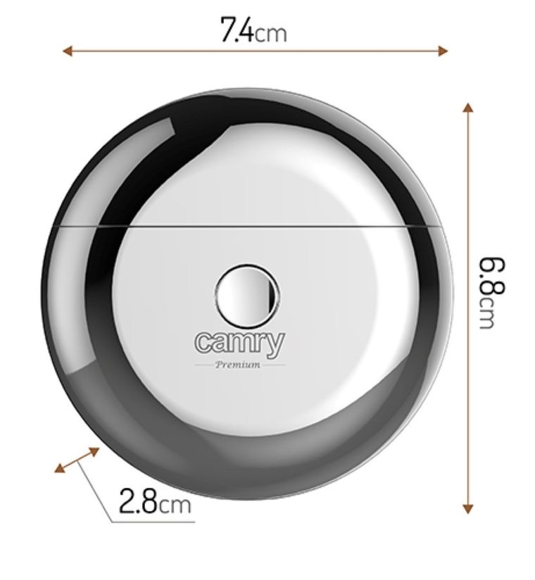 Camry, golarka podróżna, 2 głowicowe z USB, CR 2938