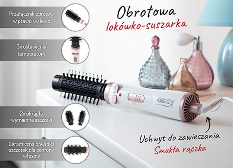 Camry, lokówko-suszarka, 1000W, CR 2021