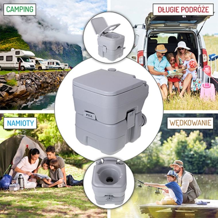 Camry, toaleta turystyczna, 20 l, CR 1035