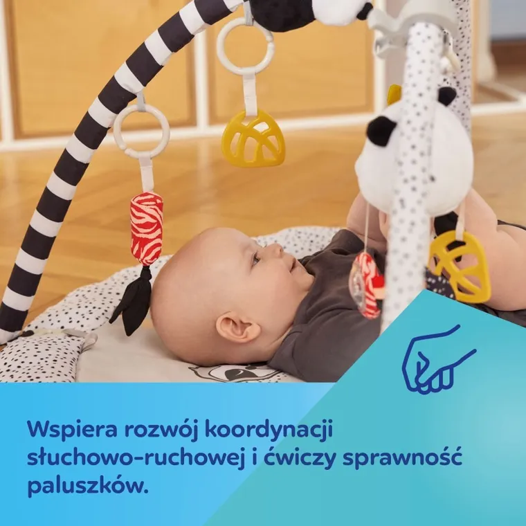 Canpol babies, BabiesBoo, sensoryczna mata edukacyjna z lusterkiem