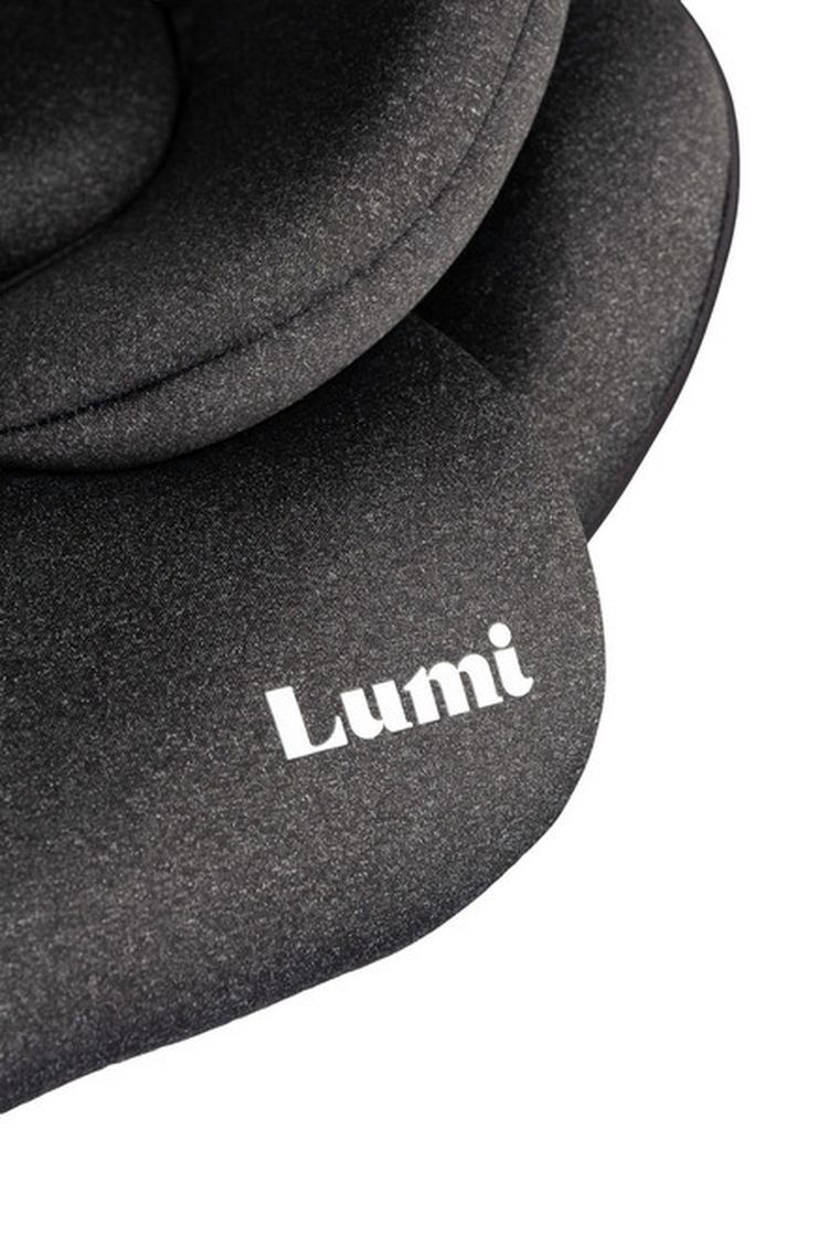 Caretero, Lumi, i-Size, fotelik samochodowy, dark grey, 40-150 cm