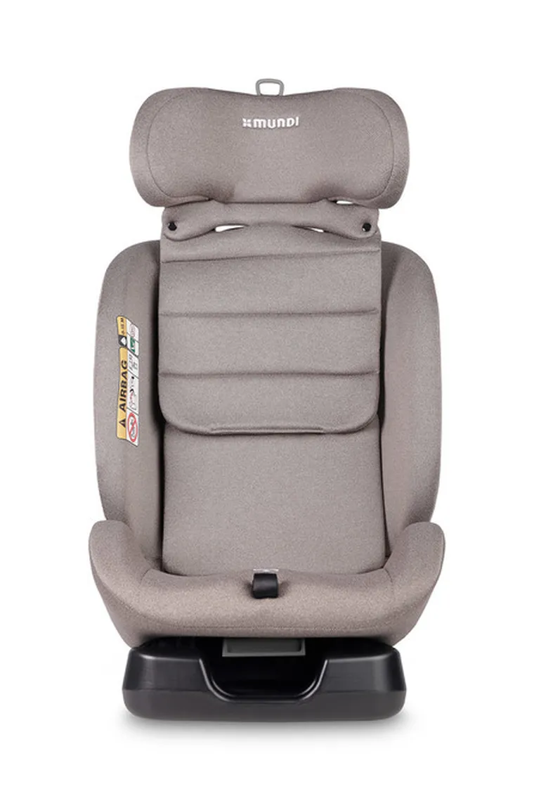 Caretero, Mundi, fotelik samochodowy, i-Size, beige, 40-150 cm