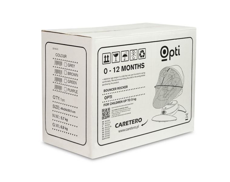 Caretero, Opti, bujaczek, brown