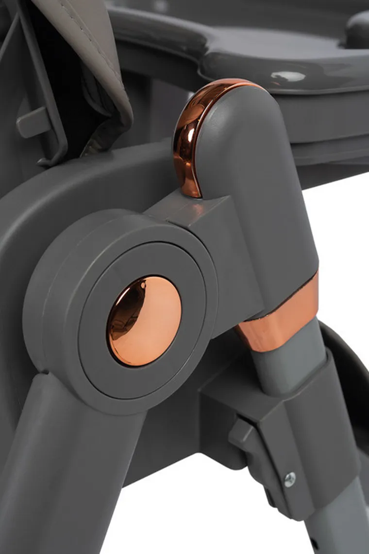 Caretero, Vars, krzesełko do karmienia, grey