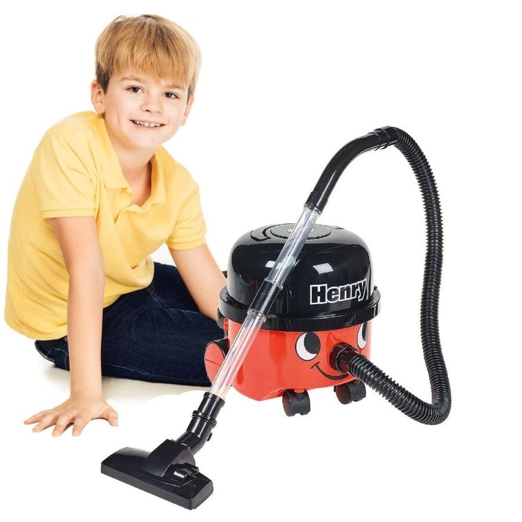 Casdon, Henry, odkurzacz z funkcją ssania, zabawka interaktywna