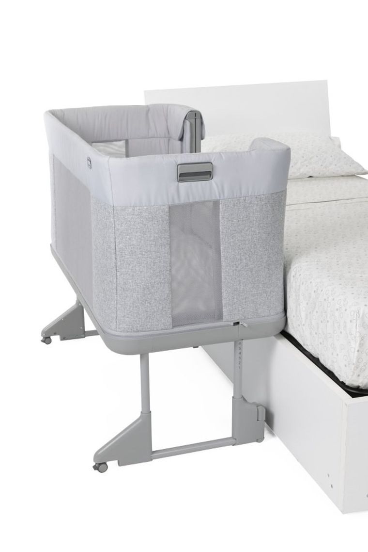 Chicco, Co-Sleeping, Next2me Forever, Cross Collection, łóżeczko, Ash Grey