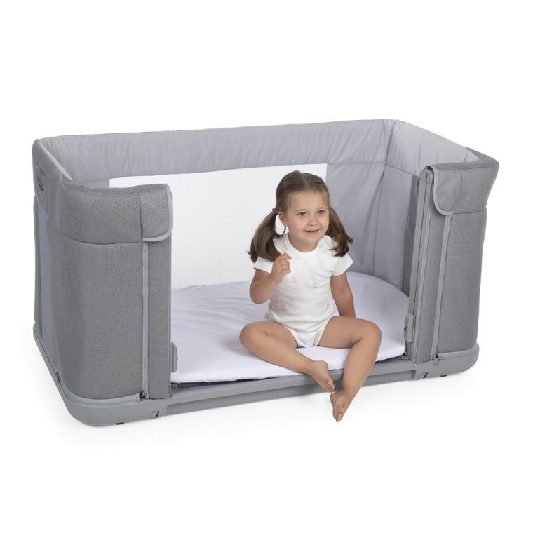 Chicco, Co-Sleeping, Next2me Forever, łóżeczko dostawne, Cool Grey